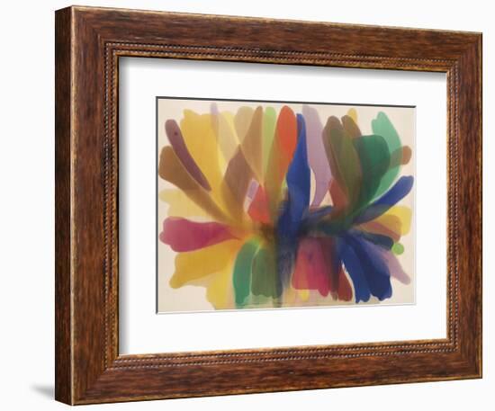 Point of Tranquility, (1959-1960)-Morris Louis-Framed Art Print