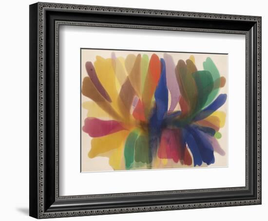 Point of Tranquility, (1959-1960)-Morris Louis-Framed Art Print