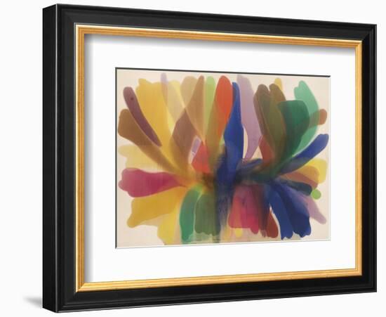 Point of Tranquility, (1959-1960)-Morris Louis-Framed Art Print