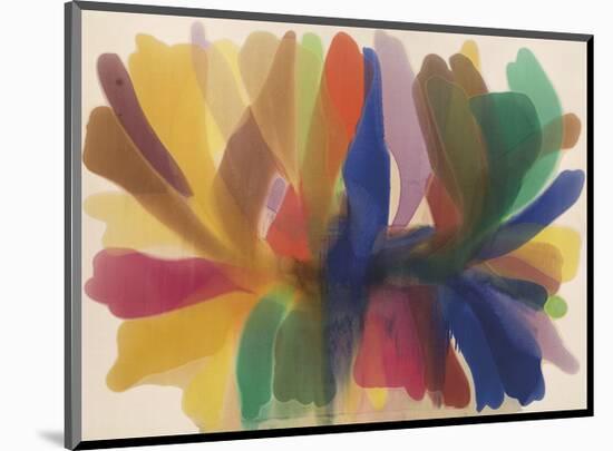 Point of Tranquility, (1959-1960)-Morris Louis-Mounted Art Print