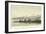 Point or Spit of Ilay, from the Sea, Looking East-North-East; Distance Four Miles-Édouard Riou-Framed Giclee Print