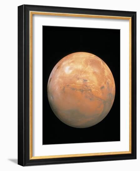 Point Perspective Viking Mosaic, Valles Marineris-us Geological Survey-Framed Photographic Print