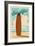 Point Pleasant Beach, New Jersey - Life is a Beautiful Ride - Surfboard Letterpress-Lantern Press-Framed Art Print