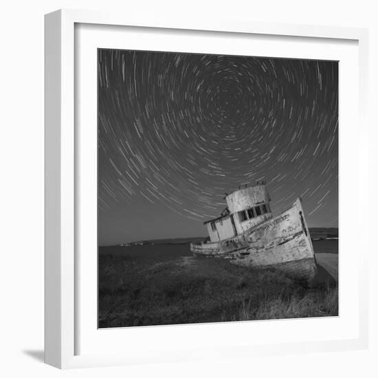 Point Reyes 1, Black and White-Moises Levy-Framed Photographic Print