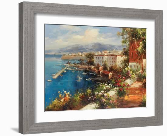 Point View Terrace-Horwich-Framed Art Print