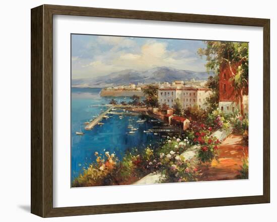 Point View Terrace-Horwich-Framed Art Print