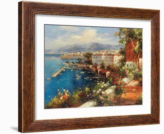 Point View Terrace-Horwich-Framed Art Print