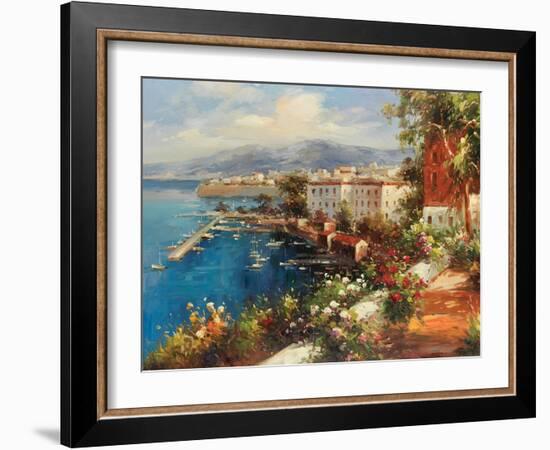 Point View Terrace-Horwich-Framed Art Print