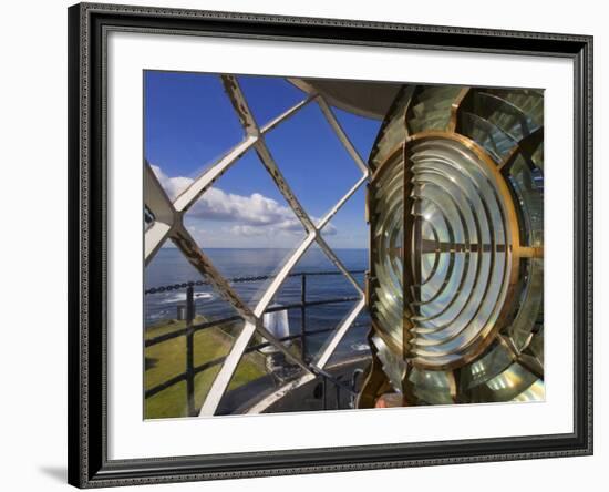 Point Vincente Lighthouse Lens, Palos Verdes Peninsula, Los Angeles, California-Richard Cummins-Framed Photographic Print