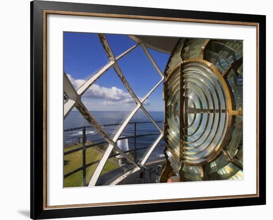 Point Vincente Lighthouse Lens, Palos Verdes Peninsula, Los Angeles, California-Richard Cummins-Framed Photographic Print