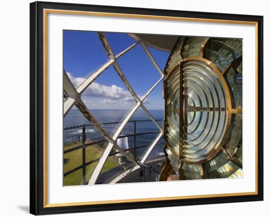 Point Vincente Lighthouse Lens, Palos Verdes Peninsula, Los Angeles, California-Richard Cummins-Framed Photographic Print
