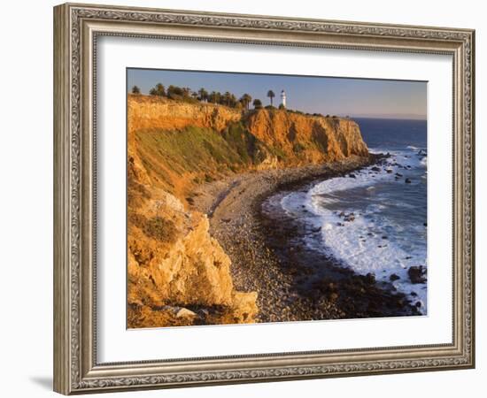 Point Vincente Lighthouse, Palos Verdes Peninsula, Los Angeles, California-Richard Cummins-Framed Photographic Print