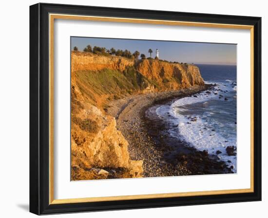 Point Vincente Lighthouse, Palos Verdes Peninsula, Los Angeles, California-Richard Cummins-Framed Photographic Print