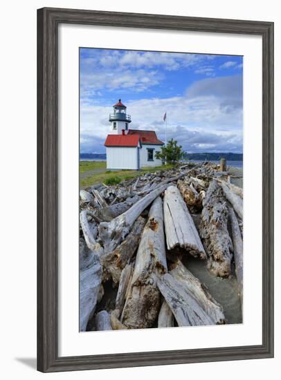 Point Wilson Lighthouse-Richard Cummins-Framed Photographic Print