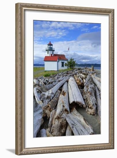 Point Wilson Lighthouse-Richard Cummins-Framed Photographic Print