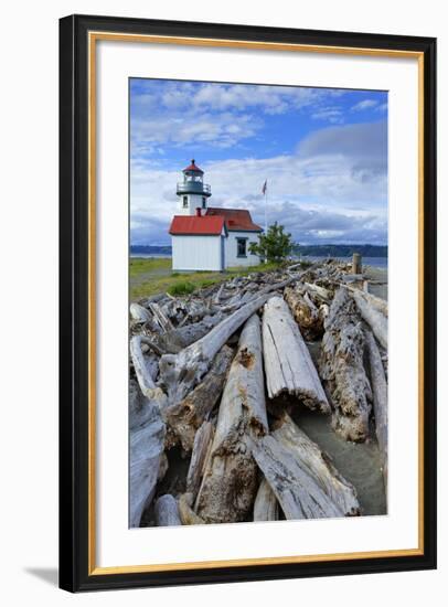 Point Wilson Lighthouse-Richard Cummins-Framed Photographic Print