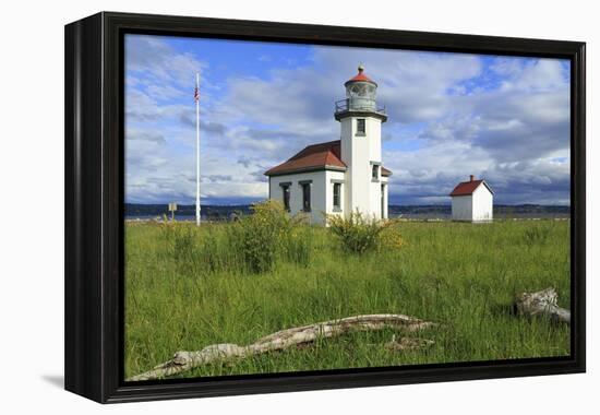 Point Wilson Lighthouse-Richard Cummins-Framed Premier Image Canvas