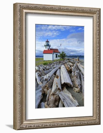 Point Wilson Lighthouse-Richard Cummins-Framed Photographic Print