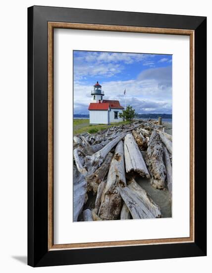 Point Wilson Lighthouse-Richard Cummins-Framed Photographic Print