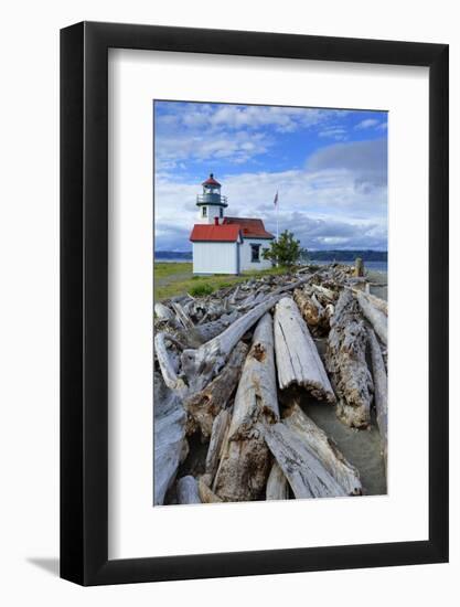 Point Wilson Lighthouse-Richard Cummins-Framed Photographic Print