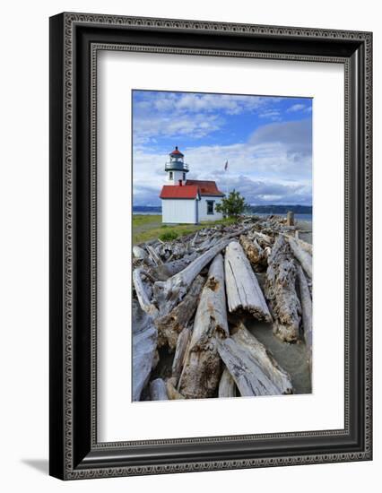 Point Wilson Lighthouse-Richard Cummins-Framed Photographic Print