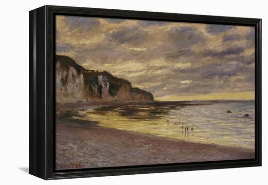 Pointe de Lailly, Maree Basse, 1882-Claude Monet-Framed Premier Image Canvas