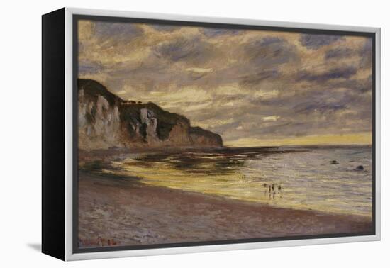 Pointe de Lailly, Maree Basse, 1882-Claude Monet-Framed Premier Image Canvas