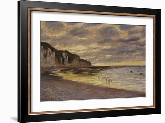 Pointe de Lailly, Maree Basse, 1882-Claude Monet-Framed Giclee Print