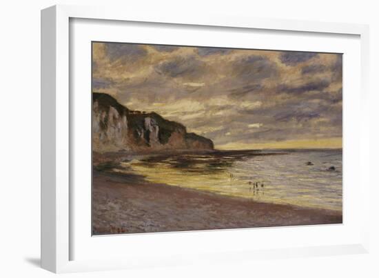 Pointe de Lailly, Maree Basse, 1882-Claude Monet-Framed Giclee Print