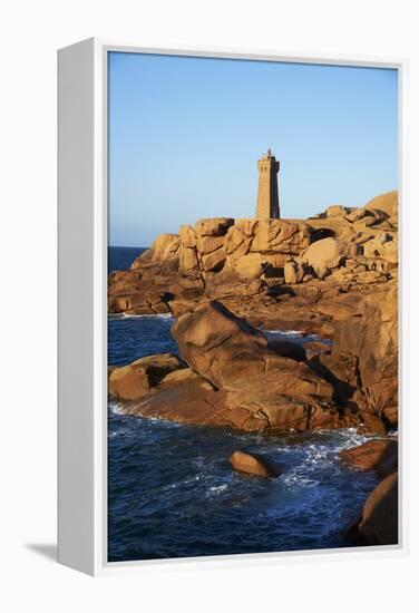 Pointe De Squewel and Mean Ruz Lighthouse-Tuul-Framed Premier Image Canvas