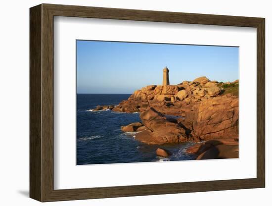 Pointe De Squewel and Mean Ruz Lighthouse-Tuul-Framed Photographic Print