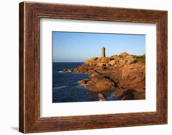 Pointe De Squewel and Mean Ruz Lighthouse-Tuul-Framed Photographic Print