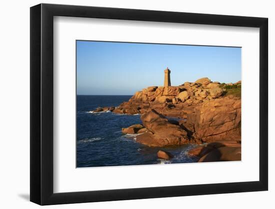 Pointe De Squewel and Mean Ruz Lighthouse-Tuul-Framed Photographic Print