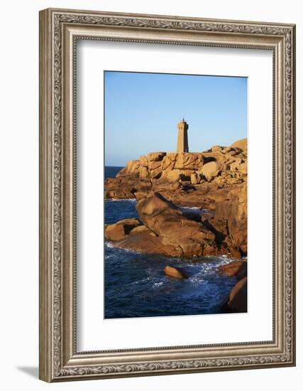 Pointe De Squewel and Mean Ruz Lighthouse-Tuul-Framed Photographic Print