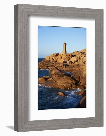 Pointe De Squewel and Mean Ruz Lighthouse-Tuul-Framed Photographic Print