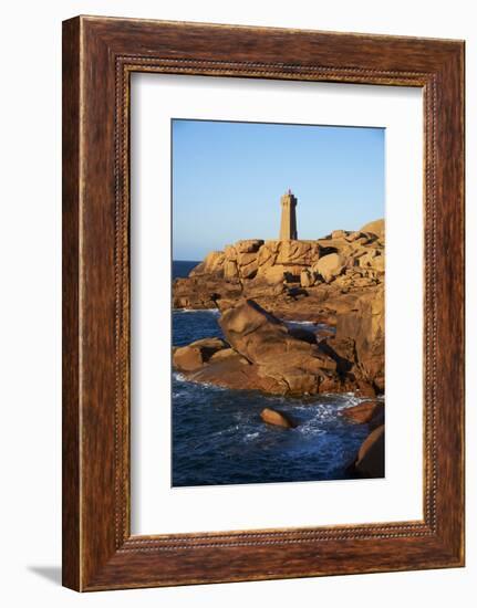 Pointe De Squewel and Mean Ruz Lighthouse-Tuul-Framed Photographic Print