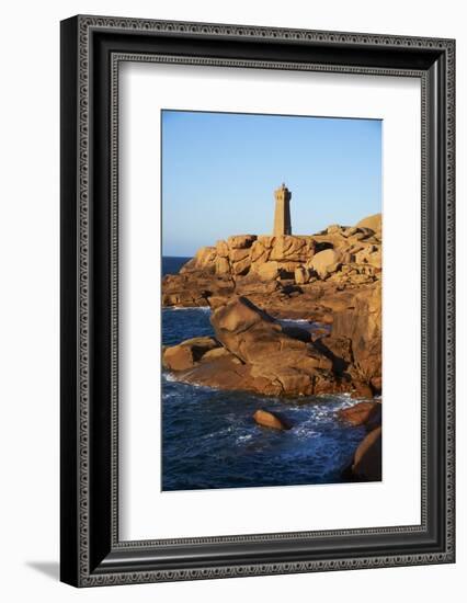 Pointe De Squewel and Mean Ruz Lighthouse-Tuul-Framed Photographic Print