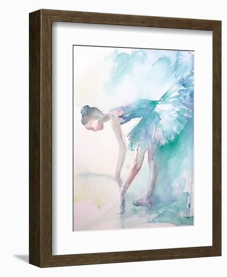 Pointe Shoes-Aimee Del Valle-Framed Premium Giclee Print