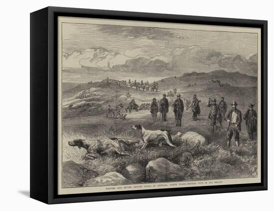 Pointer and Setter Grouse Trials at Rhiwlas, North Wales, General View of the Ground-Harrison William Weir-Framed Premier Image Canvas