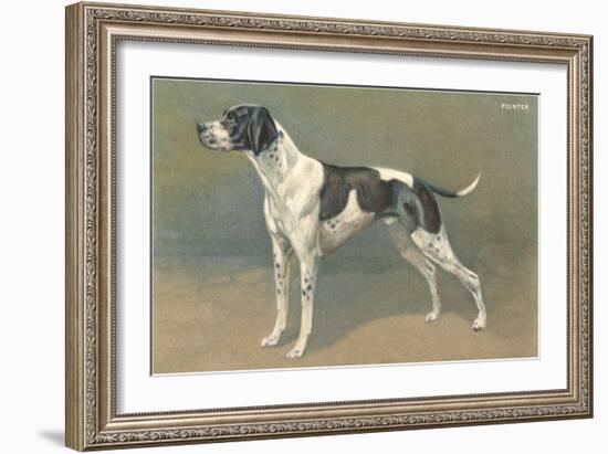 Pointer-null-Framed Art Print