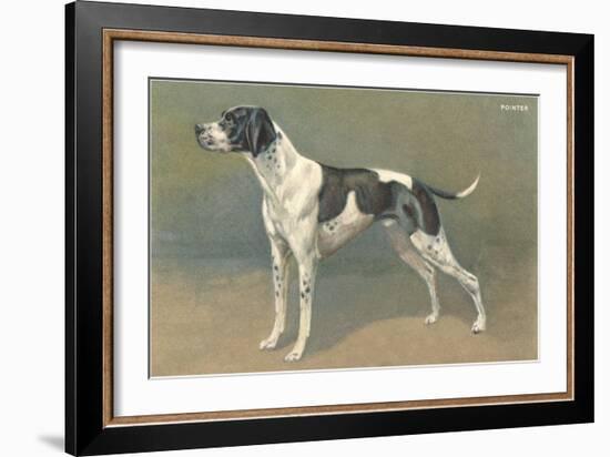 Pointer-null-Framed Art Print