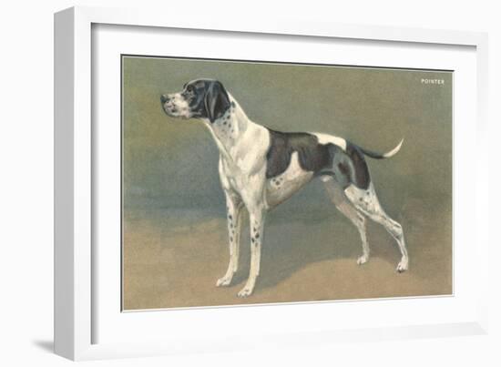 Pointer-null-Framed Art Print