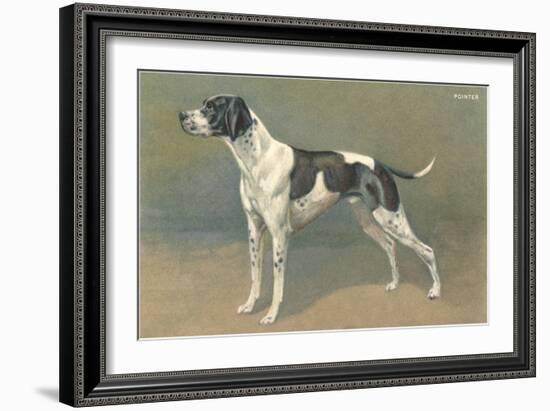 Pointer-null-Framed Art Print