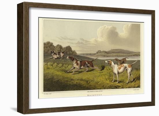 Pointers-Henry Thomas Alken-Framed Giclee Print