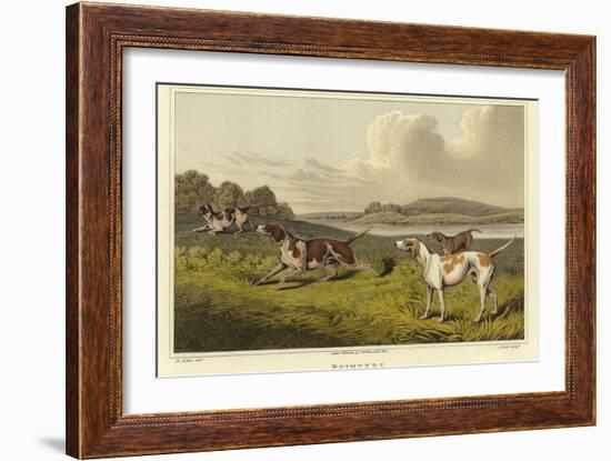 Pointers-Henry Thomas Alken-Framed Giclee Print