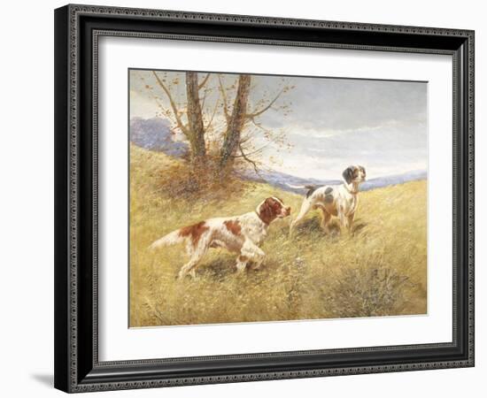 Pointers-Eugene Petit-Framed Giclee Print