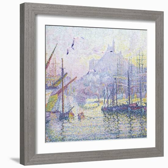 Pointillism I-Steve Hunziker-Framed Art Print