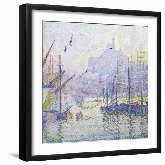 Pointillism I-Steve Hunziker-Framed Art Print