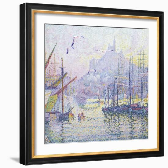 Pointillism I-Steve Hunziker-Framed Art Print