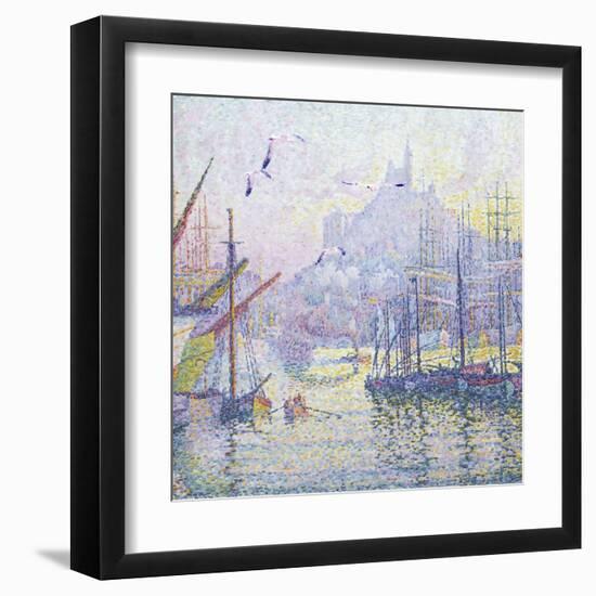 Pointillism I-Steve Hunziker-Framed Art Print